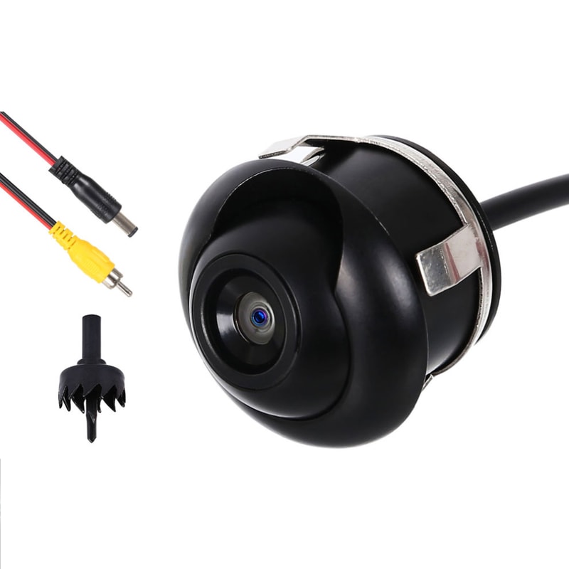 Car Backup Camera Rear HD Wide Viewing Angle CCD Camera Night Vision 6