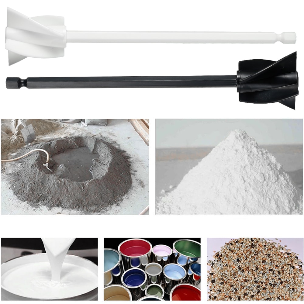 Mixer Paddle Blade Reusable Attachment Powerful Quick Mixer For Paint Reduce Bubbles Mixer Part 0
