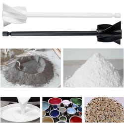 mixer paddle blade reusable attachment, powerful quick mixer for paint, reduce bubbles, mixer part