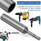 SDS Plus Ground Rod Driver For Rotary Hammer Drill Tools Hardened Steel Earth Stake Hammer Drill Gr 2