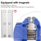 Type Vise Jaws Aluminium Alloy Fixture Magnetic Vice Jaws Multi Purpose Protectors For Plumbing DIY 4