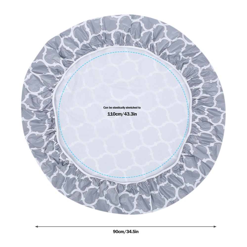 Table Cloth Waterproof Cover Plastic Elastic Edged Vinyl Fitted Tablecloth Flannel Backed Indoor Ou 5
