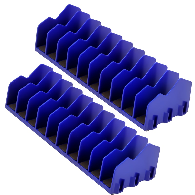 Plier Organizer Plastic Tool Rack With Nonslip Rubber Base Space Saving Toolbox Storage Pliers Cutt 9