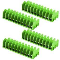 plier organizer, plastic tool rack with nonslip rubber base, space saving toolbox storage, pliers, cutters