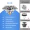 Bathtub Filter Sink Leak-proof Pop Up Brass Sink Strainer, Drain Basket, Stopping Blockage Bouncing Core Stopper