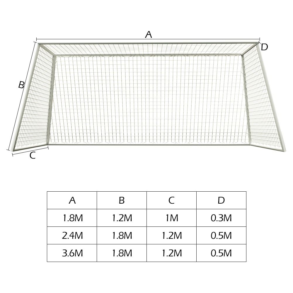 Goal Nets For Football Multisize Soccer Goal Post Sports Training Accessories Football Net For Socc 4