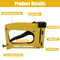 Picture Frame Gun Nailer Nails Manual Flex Point Tacker Framing Pin Stapler Lightweight Point Nail 2