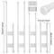 Shower Corner Bar Telescopic Storage Rod Adjustable Shelves Prevent Falling Toiletry Storage Camper 5