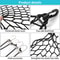 Durable Pet Car Barrier Net, Elastic Dog Safety Fence, Fold able Car Dog Barrier with Hooks, Universal Auto Dog