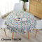 Nordic Round Tablecloths Washable Cotton Linen Dining Table Pad Perfect For Banquet Wedding Christm