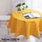 Nordic Round Tablecloths Washable Cotton Linen Dining Table Pad Perfect For Banquet Wedding Christm