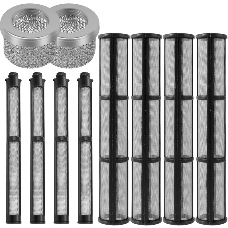 Spray Gun Filter, Airless Spray Gun Accessories Filter, Compatible with Most Airless Guns