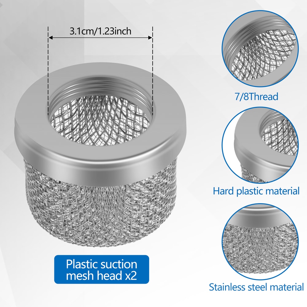 Spray Gun Filter, Airless Spray Gun Accessories Filter, Compatible with Most Airless Guns