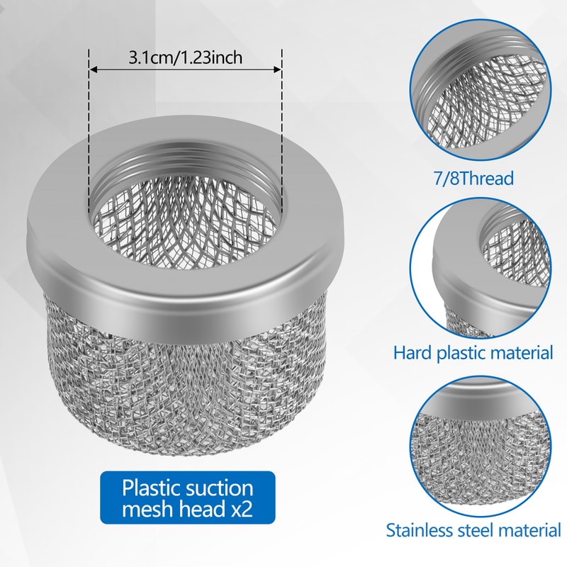 Spray Gun Filter, Airless Spray Gun Accessories Filter, Compatible with Most Airless Guns