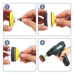 sanding disc, round sanding sheet for drill grinder, sanding pads grit for metal and wood work
