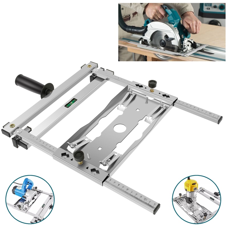Cutting Machine Edge Guide Positioned Stainless Steel Safety For Woodworking Multi Functional Table 0