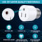 Universal Travel Adaptor Light Socket Heat Resistant Converter Socket Plug Multifunctional Flame Re 5