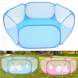 pet play pen, outdoor breathable small animals tent, fold able transparent pet exercise fence for guinea pig