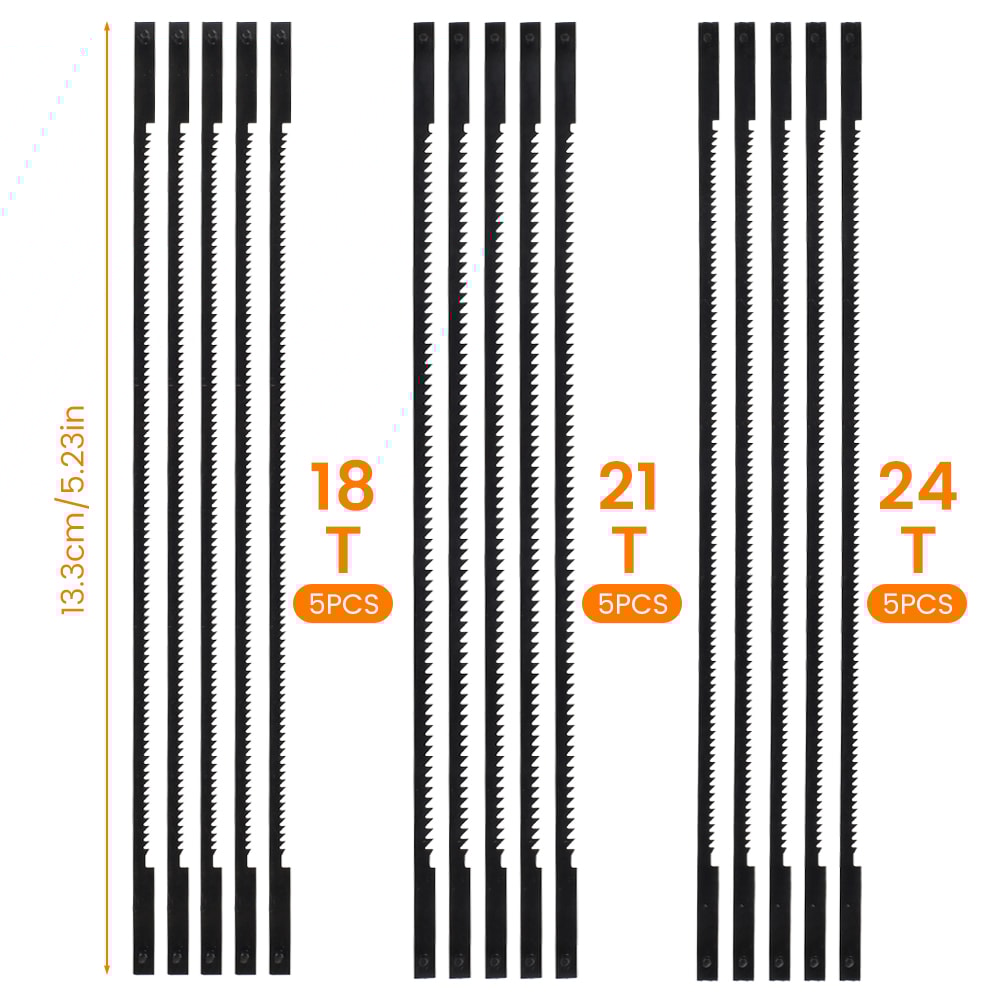 Saw Blades Multi Purpose Hand Tool Kit For Wood Plastic Teeth Woodworking DIY Hobby Manufacture 4