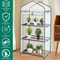 Garden Greenhouse Walkin Green House Transparent Cover With Doors Windows Waterproof Frost Protect 3