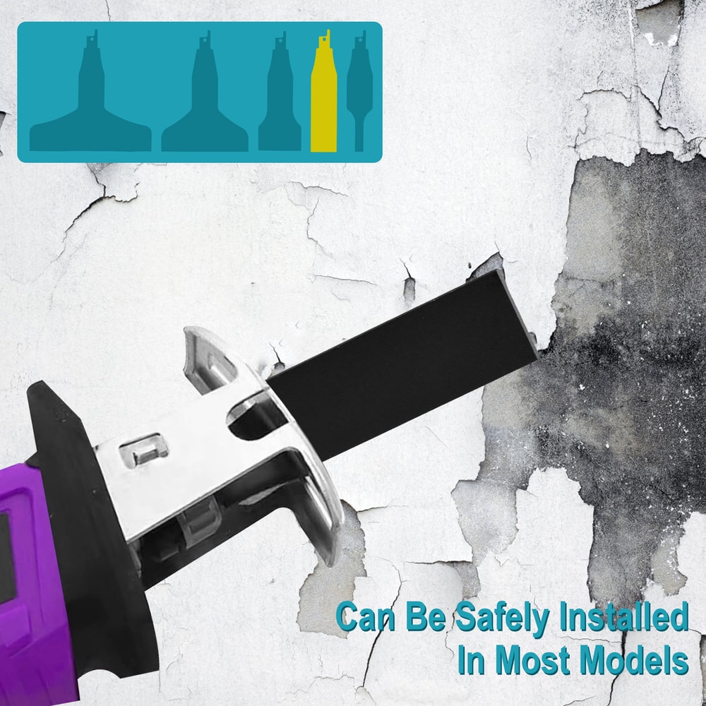Reciprocating Saw Scraper Set Sturdy Blade Shovel Tool For Cleaning Electric Wall Putty Removal Hi 2