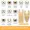 Diamond Oscillating Saw Blade Set Quick Release Universal Multi Tool Blade Electric Accessories For 2