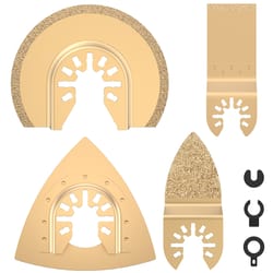 diamond oscillating saw blade set, quick release universal multi tool blade, electric accessories for tile cutting