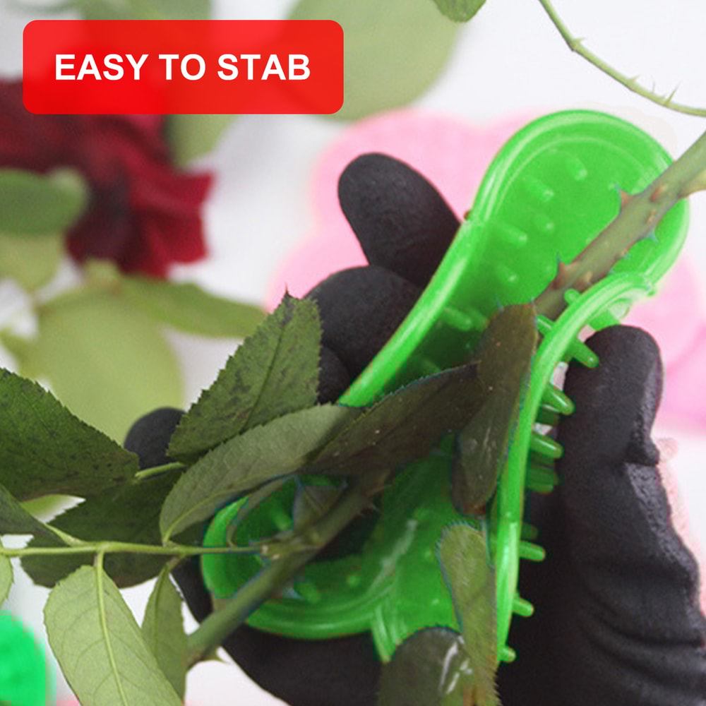 Rose Leaf Thorn Stripper Garden Hand Tool Set Portable Ergonomic Rose Thorn Remover Tool With Labor 2