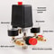 Air Compressor Parts Pressure Switch Manifold Regulator Gauges Aluminium Air Compressor Pressure Co 3