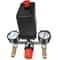 Air Compressor Parts Pressure Switch Manifold Regulator Gauges Aluminium Air Compressor Pressure Co 0