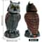 Fake Owls Scare Birds Swivel Head Waterproof Fake Owl Repellent For Outdoor Indoor Garden Yard Pest 5