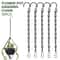 Garden Hanging Chains Basket Flowerpot Decor Planting With Hook Clip Extension Sprocket Lanterns Pl 2