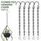 Garden Hanging Chains Basket Flowerpot Decor Planting With Hook Clip Extension Sprocket Lanterns Pl 2