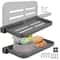 Fold able Shelf Space Saving Organizer, Aluminium Wall Storage Rack, RV Floating Shelf, Easy to Install Car Accessories