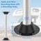 Table Base Aluminium Alloy Anti-rust Pedestal, Yacht Table Base Flange, Standard Table Floor Mounting Bracket Bases