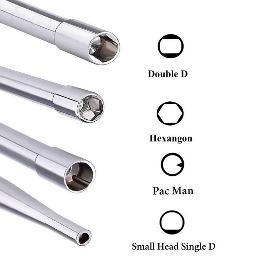 Professional Carburettor Adjustment Tool Kit, Hexagon Socket Screwdriver Set, Cleaning Brush Needle, Essential Repair