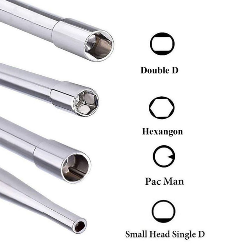 Professional Carburettor Adjustment Tool Kit, Hexagon Socket Screwdriver Set, Cleaning Brush Needle, Essential Repair