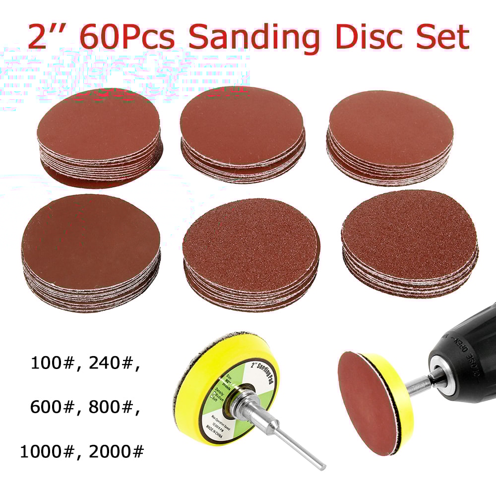 Polishing Pad Alumina Sanding Grit Drill Grinder Rotary Tools Accessories Sanding Paper Disc Pads Q 2
