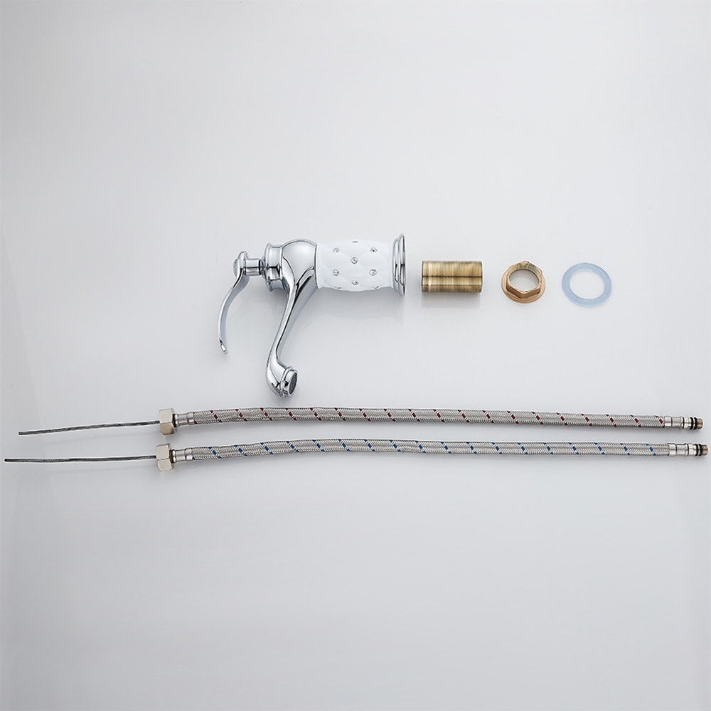 Bathroom Faucets Hot & Cold Mixer Faucets, Decor Vanity Bath Kitchen Deck Mounted Sink Faucets, Premium Bathroom