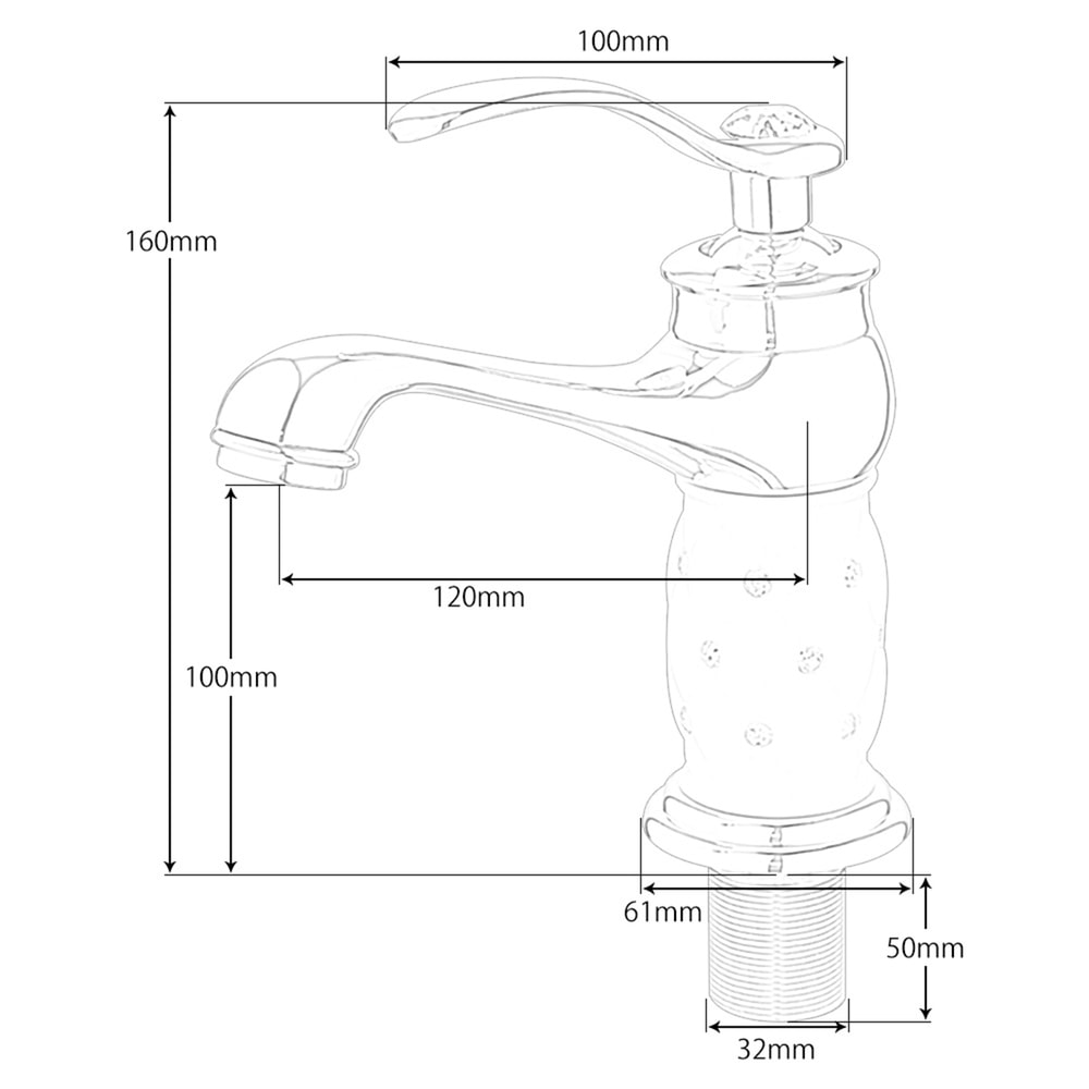 Bathroom Faucets Hot & Cold Mixer Faucets, Decor Vanity Bath Kitchen Deck Mounted Sink Faucets, Premium Bathroom