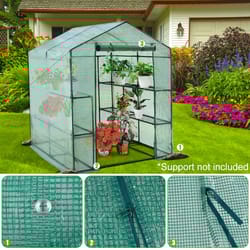 pvc tarpaulin garden plant shed, waterproof awning, wind proof rainproof cloth for balcony windows, keep warm grid