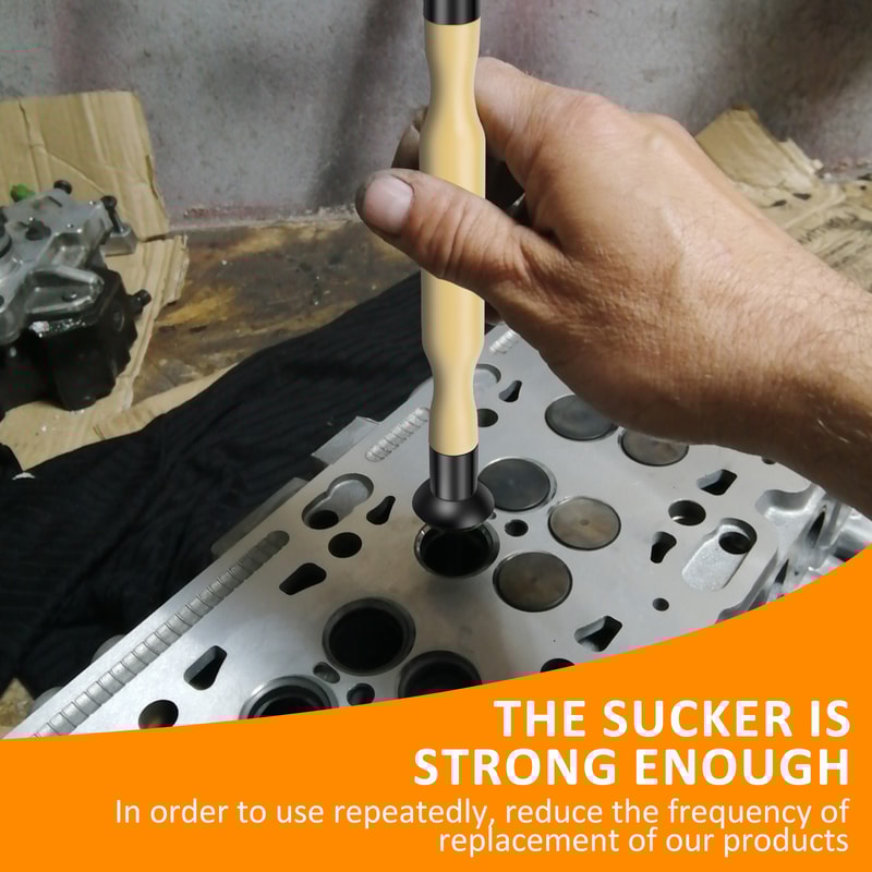 Manual Car Valve Lapping Grinding Sticks Reusable Valve Lapper Tool With Suction Cups Kit For Small 1