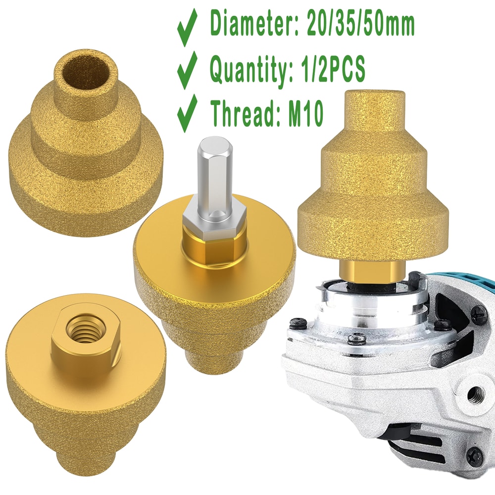 Step Drill Bit Sturdy Diamond Brazed Beveling Chamfer Bits Precision Cutting Multi Layer Hole Opene 1