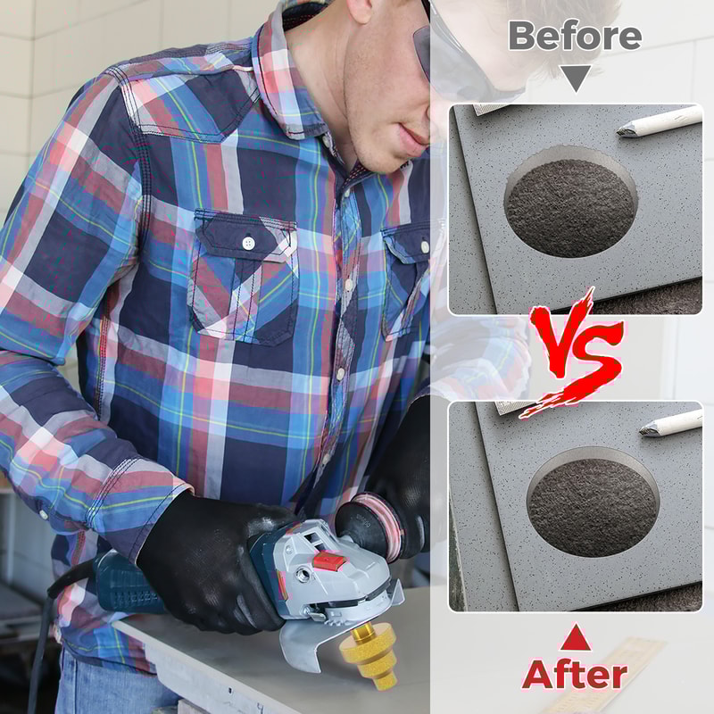 Step Drill Bit Sturdy Diamond Brazed Beveling Chamfer Bits Precision Cutting Multi Layer Hole Opene 4