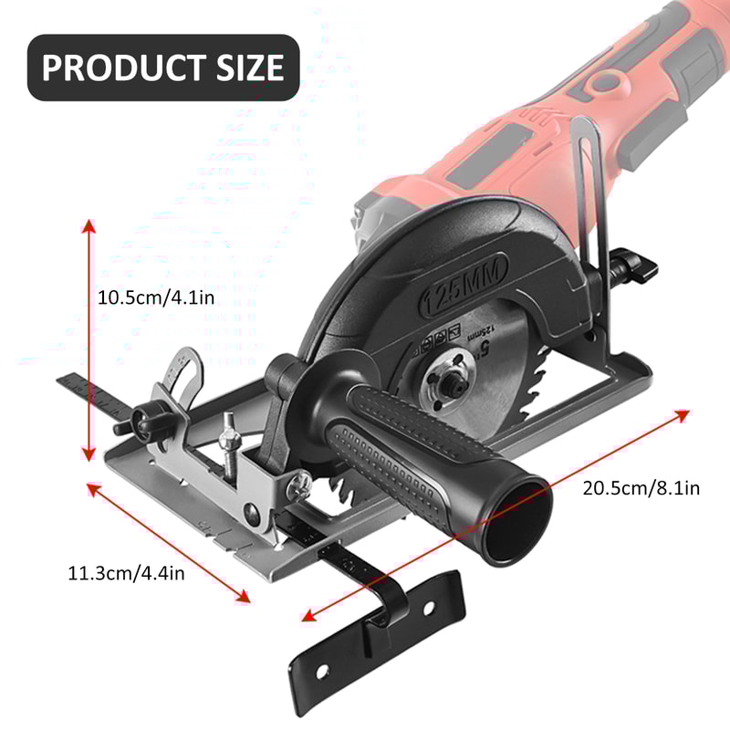 Adjustable Angle Grinder Holder Cutting Machine Slotting Bracket Grinder Angle Mill Tool 4