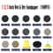 Wet Dry Sandpaper Hook Loop Silicon Carbide Grits Waterproof Sanding Discs Pads Set For Rotary Too 1