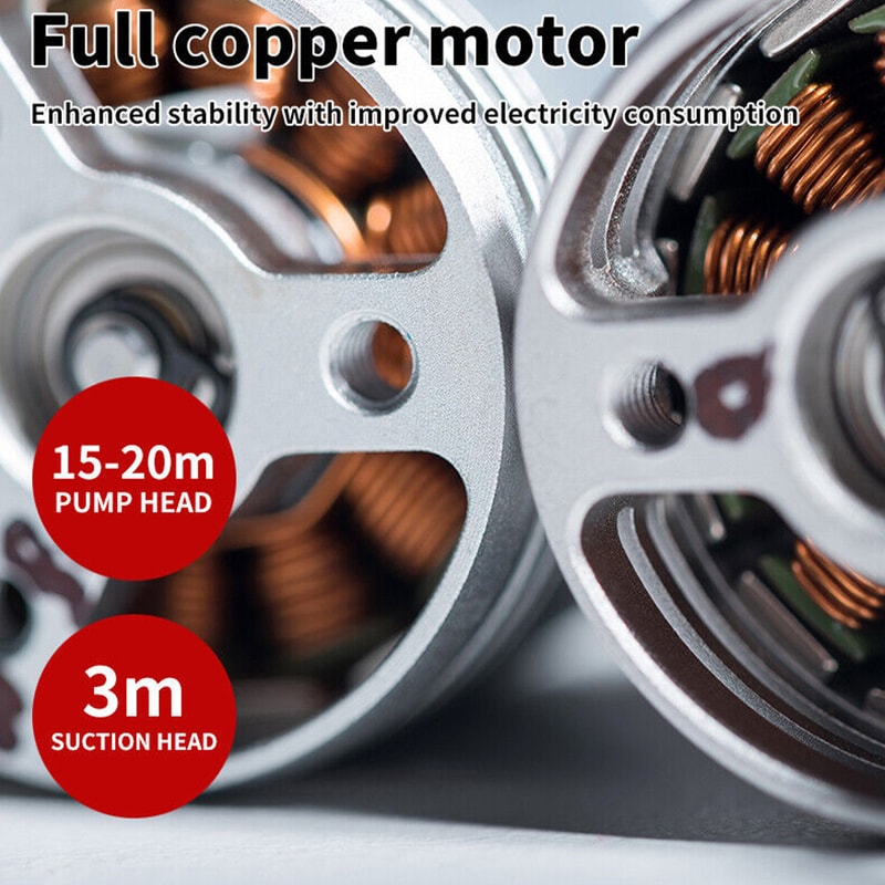 Water High Pressure Diaphragm Intelligent Pressure Switch Durable Water Pump Diaphragm Electric Wat 3