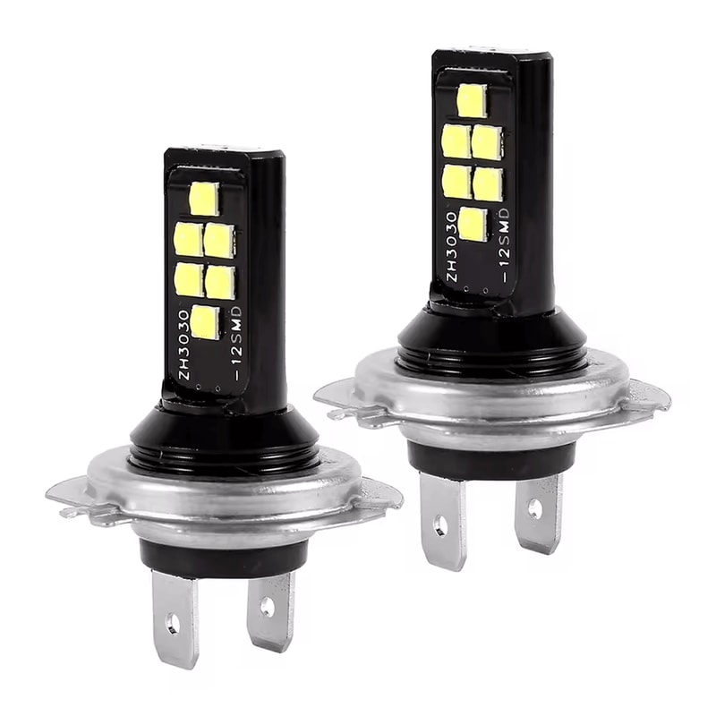 LED Canbus Car Fog Light Bulbs High Low Beam Headlight Conversion Kit Powerful Driving Head Lamps 7