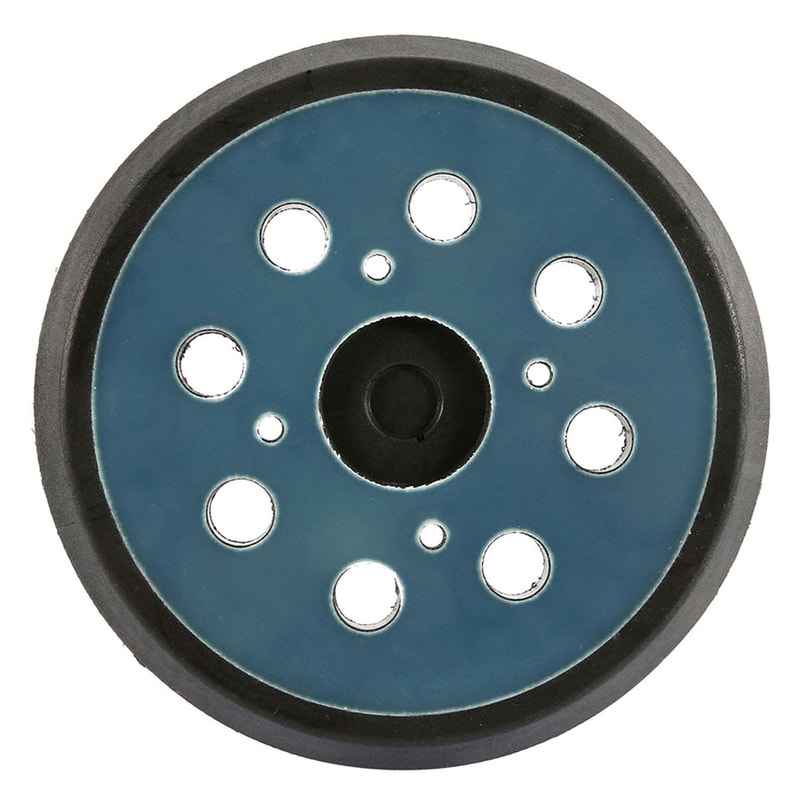 Sanding Backing Pad for Electric Tools, 5 Inch Polishing Machine Disk, 8 Holes Hook Loop Sander Pad