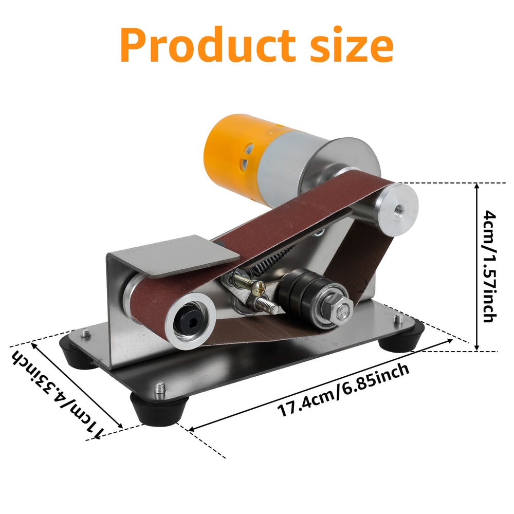 Electric Belt Sander DIY Polishing Grinding Machine Cutter Edges Sharpener US Plug Multifunction Po 5